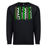 Black Soccer brushstroke Premium Sweatshirt - HowdyJamesFarm