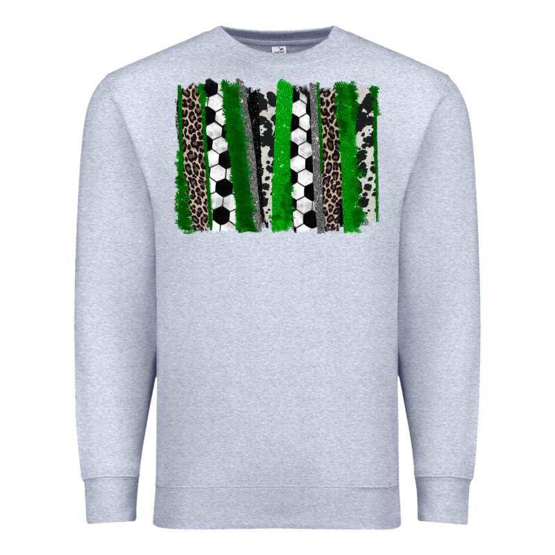 Soccer Brushstroke Premium Sweatshirt by HowdyJamesFarm | Teevron