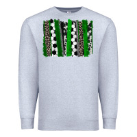 Heather Grey Soccer brushstroke Premium Sweatshirt - HowdyJamesFarm