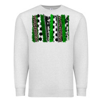 Oatmeal Heather Soccer brushstroke Premium Sweatshirt - HowdyJamesFarm