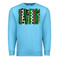 Ocean Blue Soccer brushstroke Premium Sweatshirt - HowdyJamesFarm