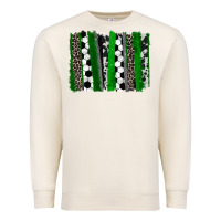 Sandshell Soccer brushstroke Premium Sweatshirt - HowdyJamesFarm