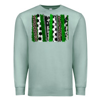 Seafoam Soccer brushstroke Premium Sweatshirt - HowdyJamesFarm