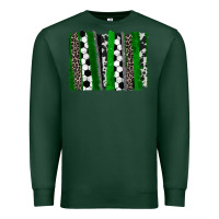 Sports Green Soccer brushstroke Premium Sweatshirt - HowdyJamesFarm