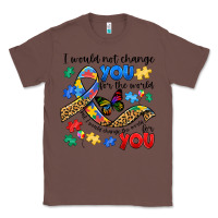 Chestnut i would not change you autism Classic Tee - JahusDesignShop