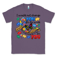 Lavender i would not change you autism Classic Tee - JahusDesignShop