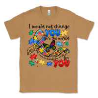 Toasted Coconut i would not change you autism Classic Tee - JahusDesignShop