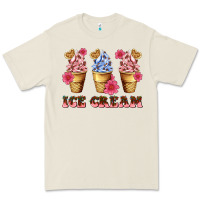 Bone floral ice cream Premium Tee - AdoDesignShop