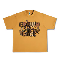 Peanut Butter brown sugar babe Urban Heavy Tee - MaliasSmallBusiness