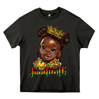 Asphalt juneteenth black girl Heavy Core Tee - HRA Design Shop