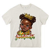 Cream juneteenth black girl Heavy Core Tee - HRA Design Shop