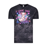 Cloud Black love you a lotl Vintage Tee - MaliasSmallBusiness