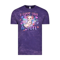 Cloud Purple love you a lotl Vintage Tee - MaliasSmallBusiness