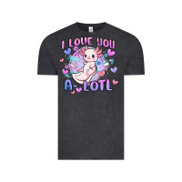 Vintage Black love you a lotl Vintage Tee - MaliasSmallBusiness