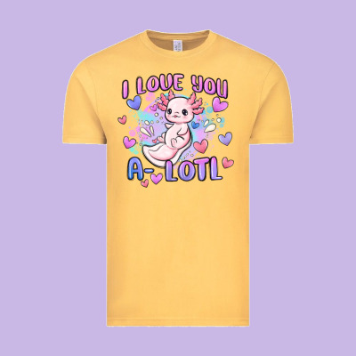 Love You A Lotl Vintage Tee Designed By Maliassmallbusiness