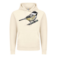 Vintage Artic Black Capped Chickadee Vintage Hoodie - LillyAllenDesigns
