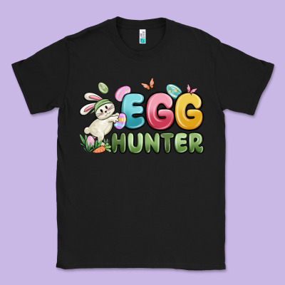 Egg Hunter Classic Tee Designed By Maliassmallbusiness