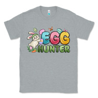 Heather Grey egg hunter Classic Tee - MaliasSmallBusiness