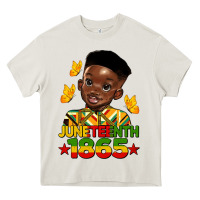 Cream juneteenth 1865 black boy Heavy Core Tee - HRA Design Shop
