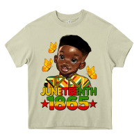 Mossy juneteenth 1865 black boy Heavy Core Tee - HRA Design Shop