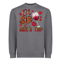 Storm oh sip its a girls trip Heavyweight Sweatshirt - NancyCooperArtShop
