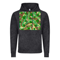Vintage Black St. Patrick's Day Shamrock Leopard Vintage Hoodie - RanaPortraitStore