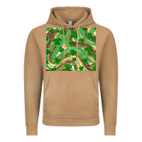 Vintage Camel St. Patrick's Day Shamrock Leopard Vintage Hoodie - RanaPortraitStore
