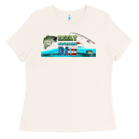 Bone reely awesome dad  libbey glass Ladies Tee - HRA Design Shop