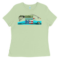 Matcha reely awesome dad  libbey glass Ladies Tee - HRA Design Shop