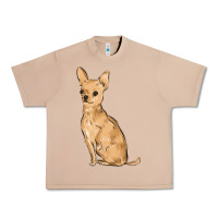 Burro chihuahua Urban Heavy Tee - MaliasSmallBusiness