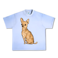 Grape Ice chihuahua Urban Heavy Tee - MaliasSmallBusiness
