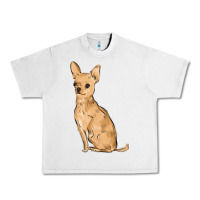 Lunar Rock chihuahua Urban Heavy Tee - MaliasSmallBusiness