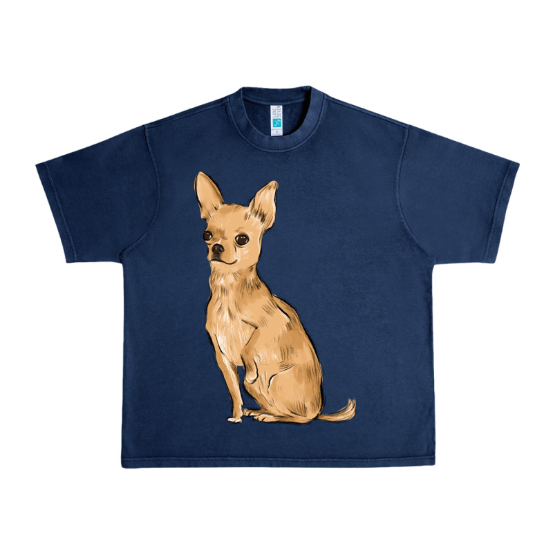 Chihuahua Urban Heavy Tee by MaliasSmallBusiness | Teevron
