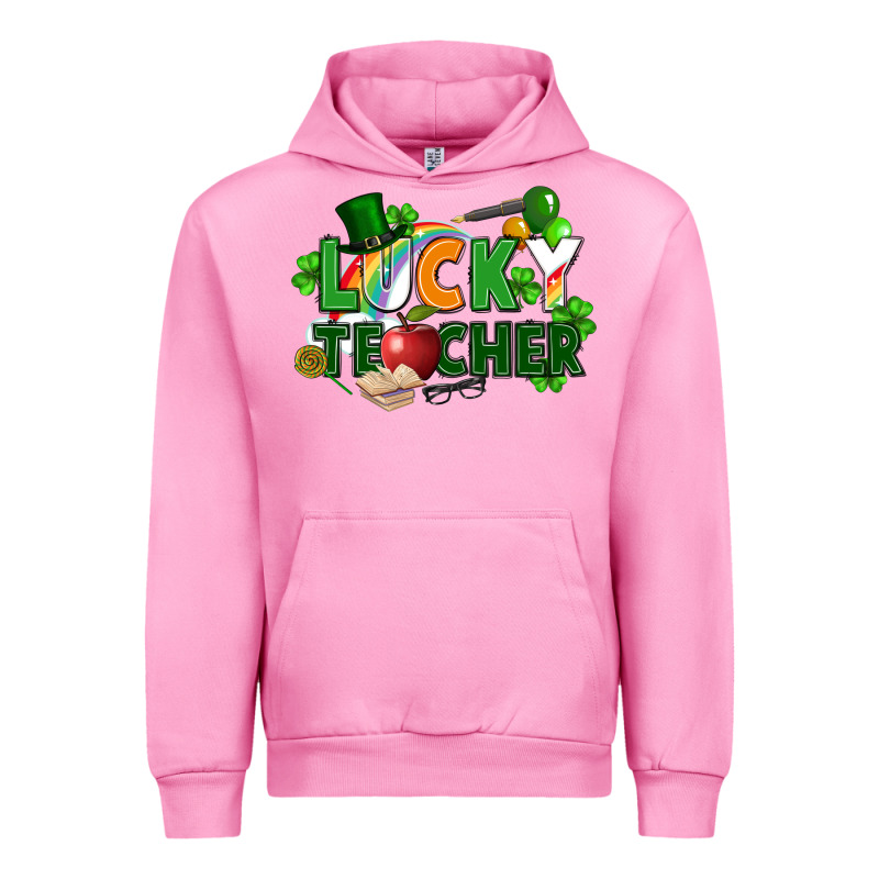 Lucky Teacher St. Patricks Day Urban Hoodie by FaDigitalArtStudio | Teevron