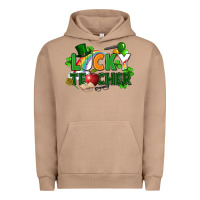 Pigment Burro lucky teacher St. Patricks Day Urban Hoodie - FaDigitalArtStudio