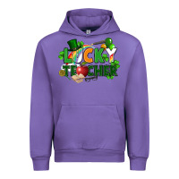 Tulip lucky teacher St. Patricks Day Urban Hoodie - FaDigitalArtStudio