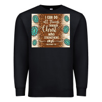 Black i can do all things through christ who strengthens Premium Sweatshirt - TumblerDesignByShophia