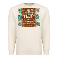 Sandshell i can do all things through christ who strengthens Premium Sweatshirt - TumblerDesignByShophia