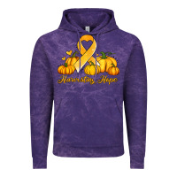 Cloud Purple childhood cancer awareness month harvesting hope Vintage Hoodie - Jasminsmagicworld