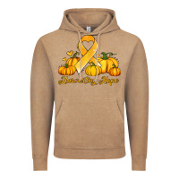 Vintage Coffee childhood cancer awareness month harvesting hope Vintage Hoodie - Jasminsmagicworld