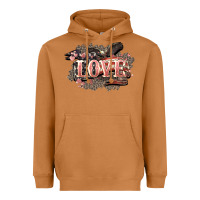 Meerkat Love America 4th of july Heavyweight Hoodie - HowdyJamesFarm
