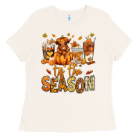 Bone Tis' the season Fall Heifer coffee cups Ladies Tee - RanaPortraitStore