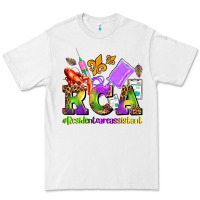 White mardi gras rca resident care assistant Premium Tee - AdoDesignShop