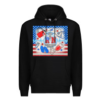 Black American memorial day rn registered nurse Premium Hoodie - TumblerDesignByShophia