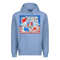 Colony Blue American memorial day rn registered nurse Premium Hoodie - TumblerDesignByShophia