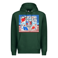 Sports Green American memorial day rn registered nurse Premium Hoodie - TumblerDesignByShophia