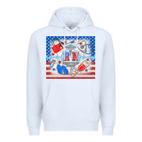 White American memorial day rn registered nurse Premium Hoodie - TumblerDesignByShophia