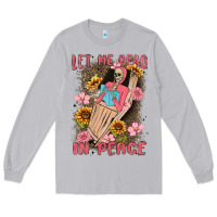 Moon Dust let me read in peace Long Sleeve Tee - MaliasSmallBusiness
