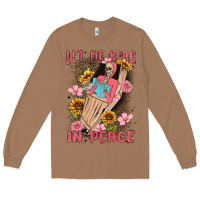 Toasted Coconut let me read in peace Long Sleeve Tee - MaliasSmallBusiness