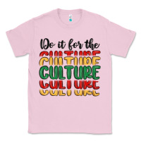 Bubblegum Pink do it for the culture Classic Tee - MaliasSmallBusiness